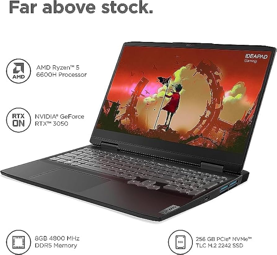 ノートPC Lenovo - lenovo ideapad gaming 370 6600H RTX3050 Amazon.com: Lenovo IdeaPad Gaming 3 - Laptop Computer, 15.6